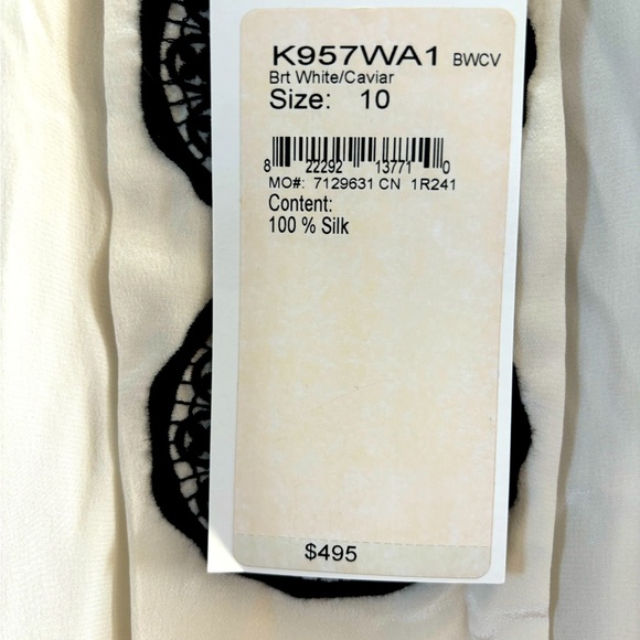 St.John Couture - 100% silk white blouse - Picture 3 of 6